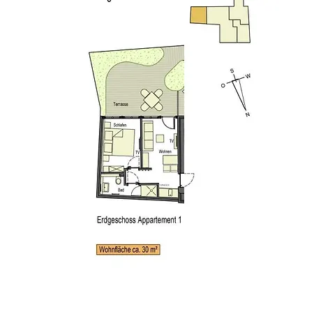 Logierhaus K15 1 Apartment *